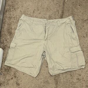 The North Face Men's Beige Cargo Shorts
